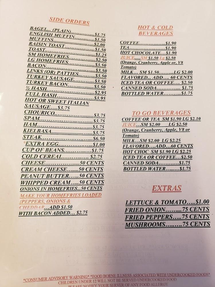 Rick & Dee's Menu image 2